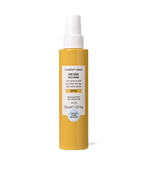 СОЛНЦЕЗАЩИТНОЕ МОЛОЧКО-СПРЕЙ ДЛЯ ТЕЛА SPF30 SUN SOUL COMFORT ZONE